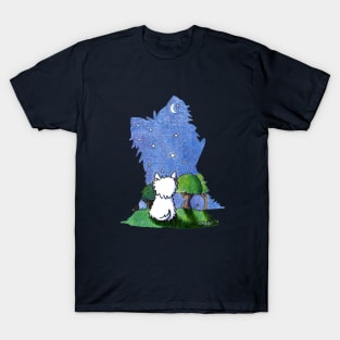 Starry Sky Westie Dog T-Shirt